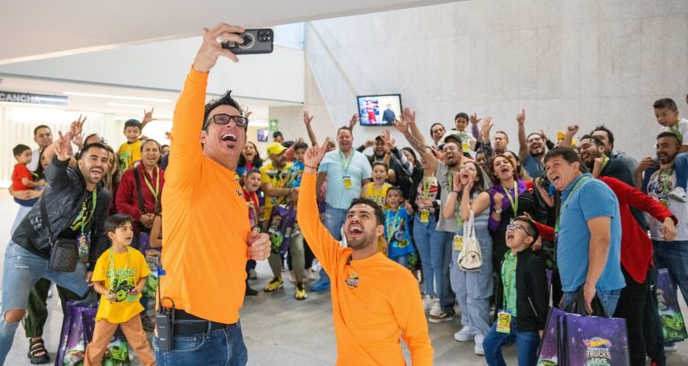 Experiência VIP com os monster trucks